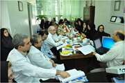 جلسه هم اندیشی با کادر پزشکی، پرستاری و اداری با موضوع طرح تحول در نظام سلامت در بیمارستان بهارلو برگزار شد